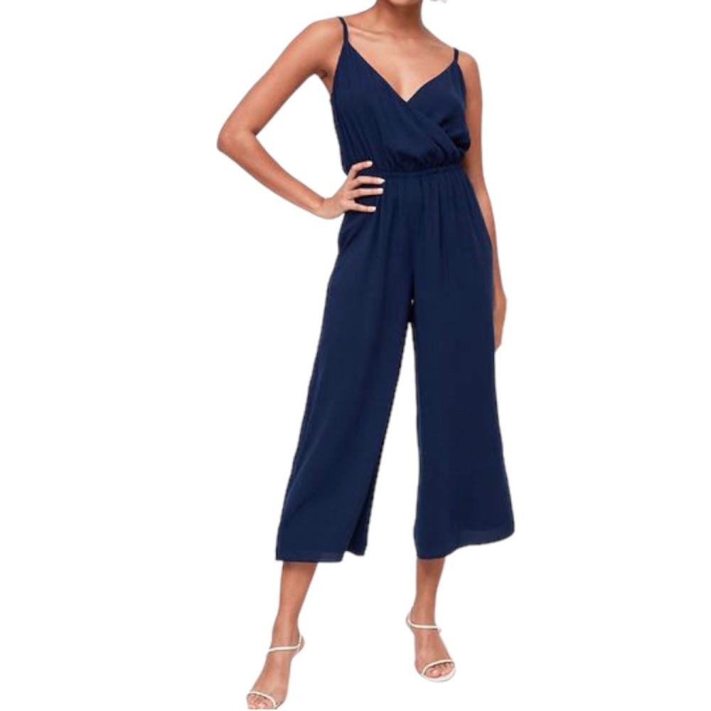 Aritzia Wilfred New Melodie Jumpsuit in Classic Navy Size XS